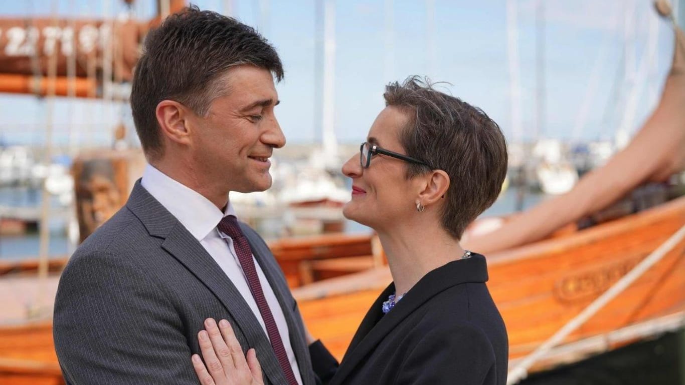 Ein Foto aus früheren Zeiten: Die FDP-Politikerin Karoline Preisler mit ihrem Ex-Partner Hagen Reinhold.