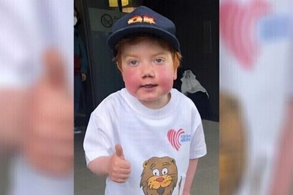 Luis Dautz ist schwer krank: Der Vierjährige muss zur Behandlung nach Wilmington, Delaware.