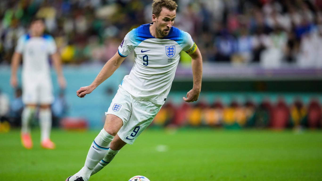 Harry Kane: Er spielt seit 2015 für die englische Nationalmannschaft.