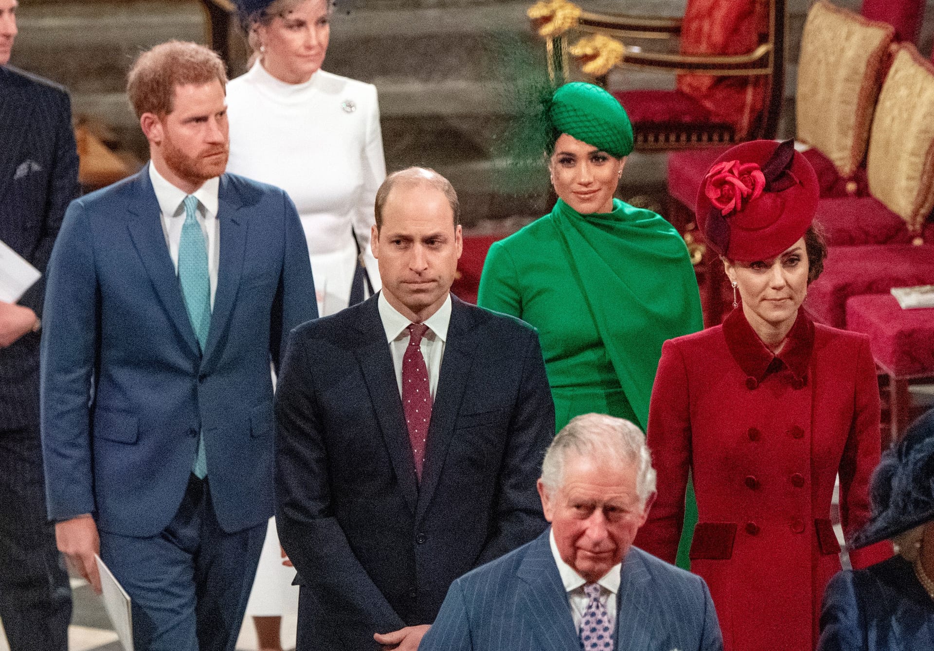 Die Royal Family: Das war Harry und Meghans letzter Auftritt als Senior Royals.