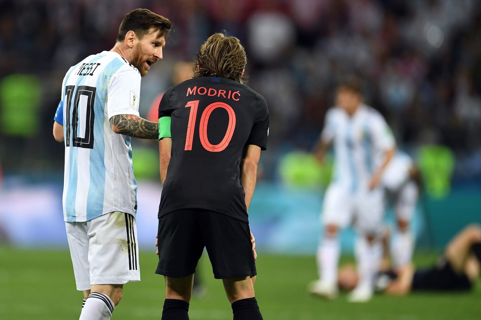 Messi und Modric