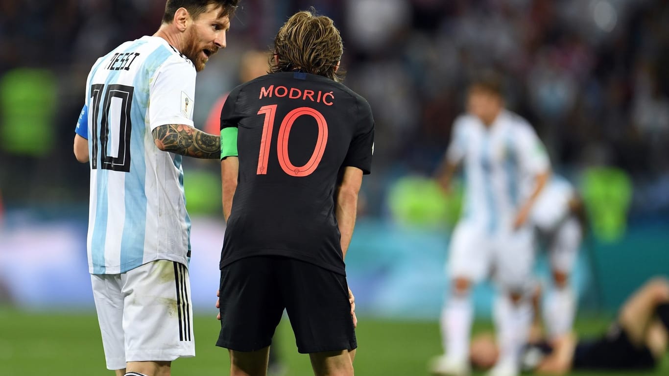 Messi und Modric