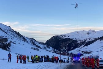 Skigebiet von Lech/Zürs: Nach einem Lawinenabgang gab es eine große Suchaktion nach möglichen Opfern.