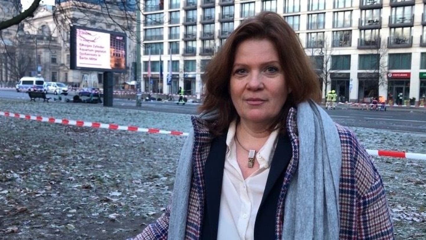 Die FDP-Bundestagsabgeordnete Sandra Weeser: "Das Gebäude hat leicht gezittert".