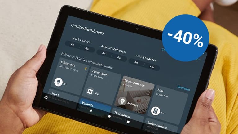 Das Fire HD 10 Tablet ist bei Amazon für weniger als 85 Euro im Angebot.