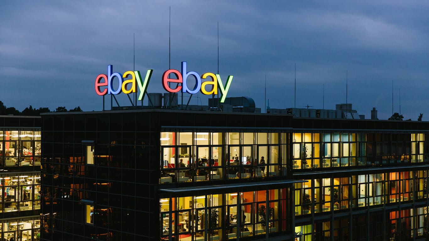 Zentrale des Online-Marktplatzes eBay in Deutschland: Das Unternehmen veröffentlicht regelmäßig seinen Jahresrückblick.