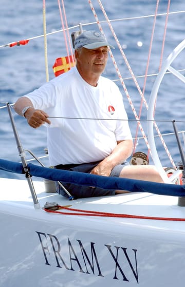 King Harald of Norway: He sailed for many years.