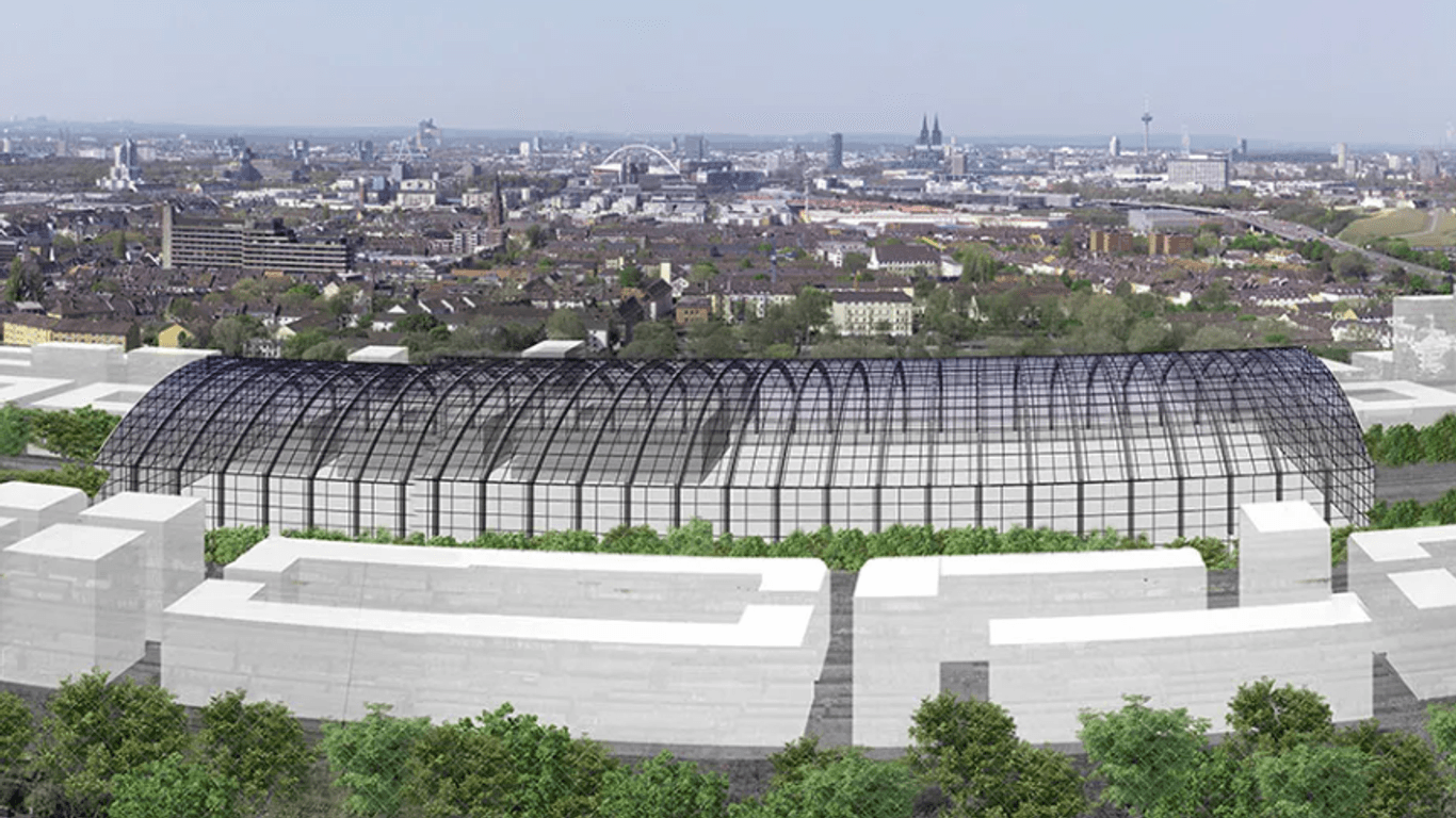 So könnte es in Kalk eines Tages aussehen: Ein Kölner Star-Architekt will den Hauptbahnhof verlegen.