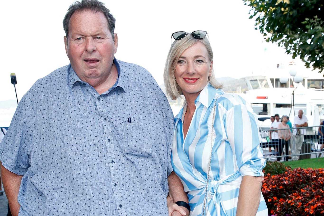 Ottfried Fischer und Simone Brandlmeier: Sie wollten sich auch kirchlich trauen lassen.