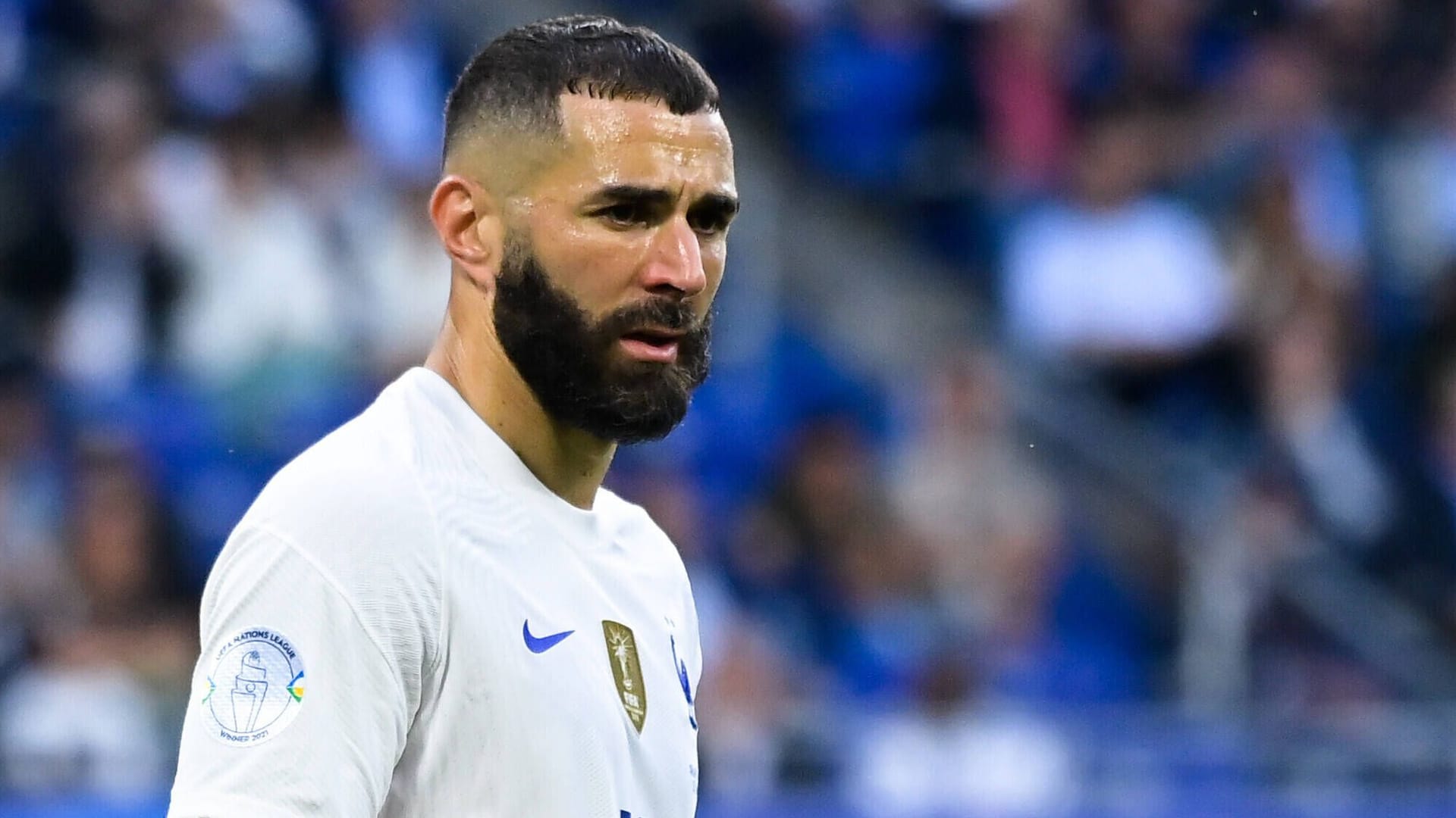 Karim Benzema im französischen Nationaldress: Der Stürmer hat bereits seit längerem ein angespanntes Verhältnis zur Nationalmannschaft.