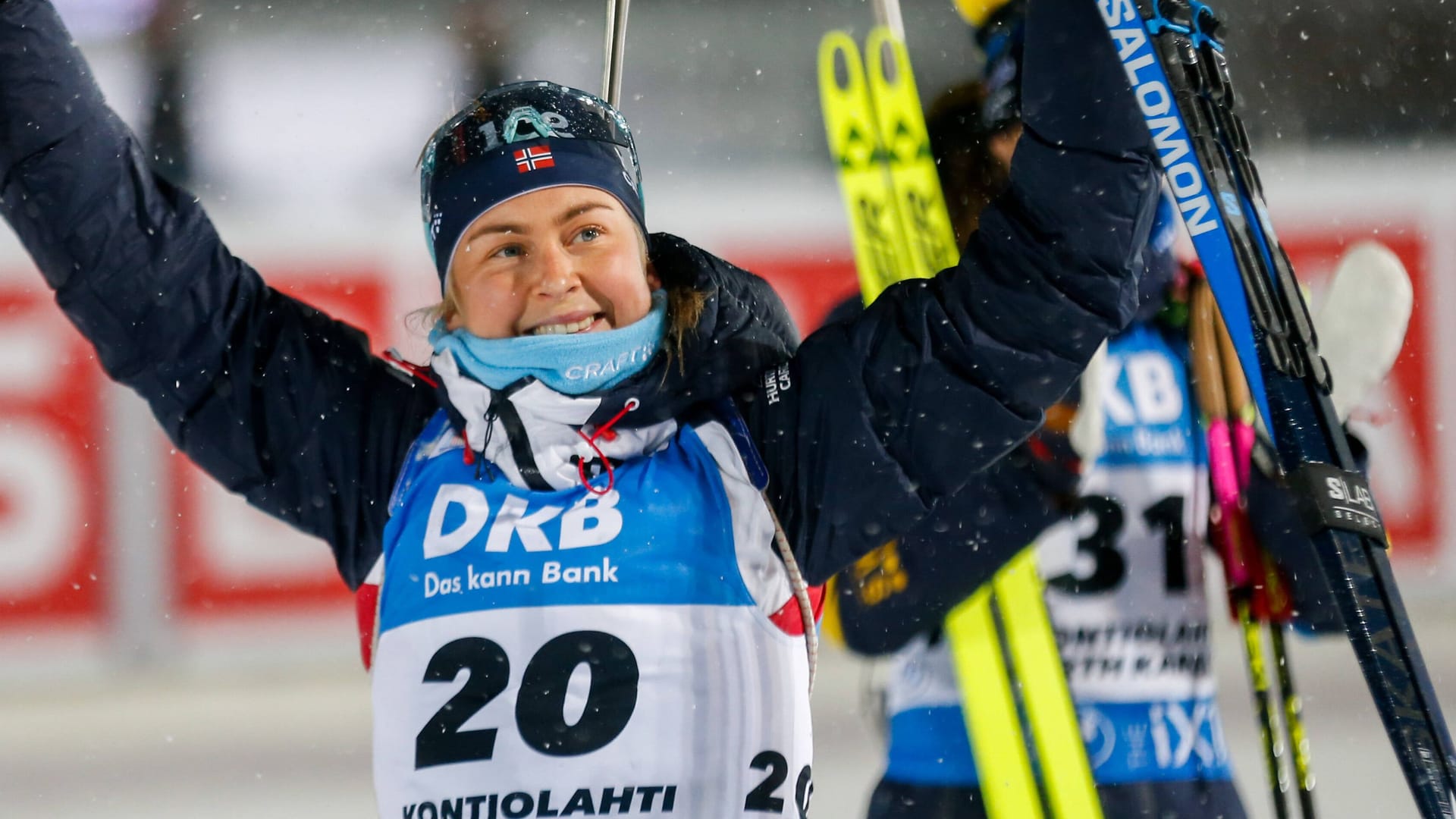 Ingrid Landmark Tandrevold: Die Biathletin hat auch privat ihr Glück gefunden.