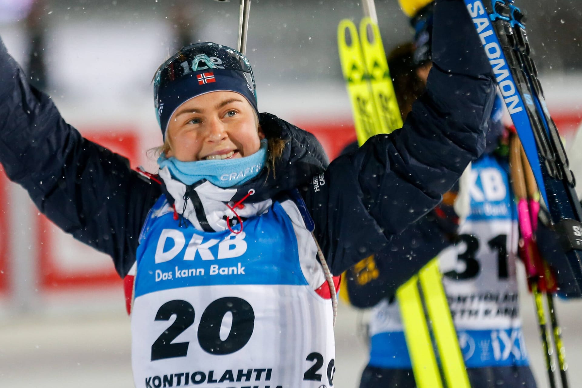 Ingrid Landmark Tandrevold: Die Biathletin hat auch privat ihr Glück gefunden.