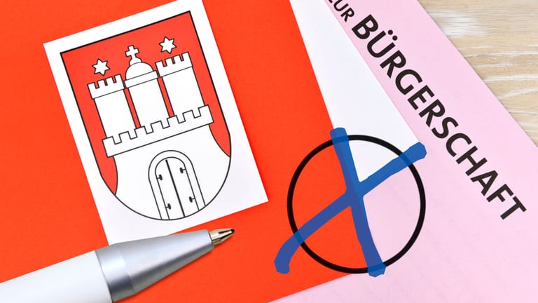 Die Hamburger Bürgerschaftswahl 2020 (Symbolbild): Das Hamburgische Verfassungsgericht verhandelt über eine Beschwerde aus den Reihen der FDP.