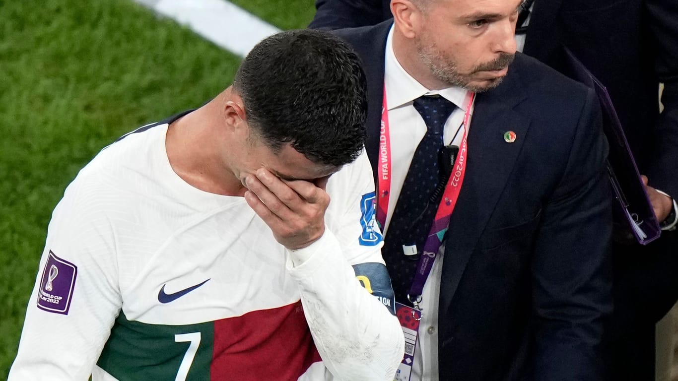 Cristiano Ronaldo: Nach dem WM-Aus brach es aus dem Stürmer heraus.