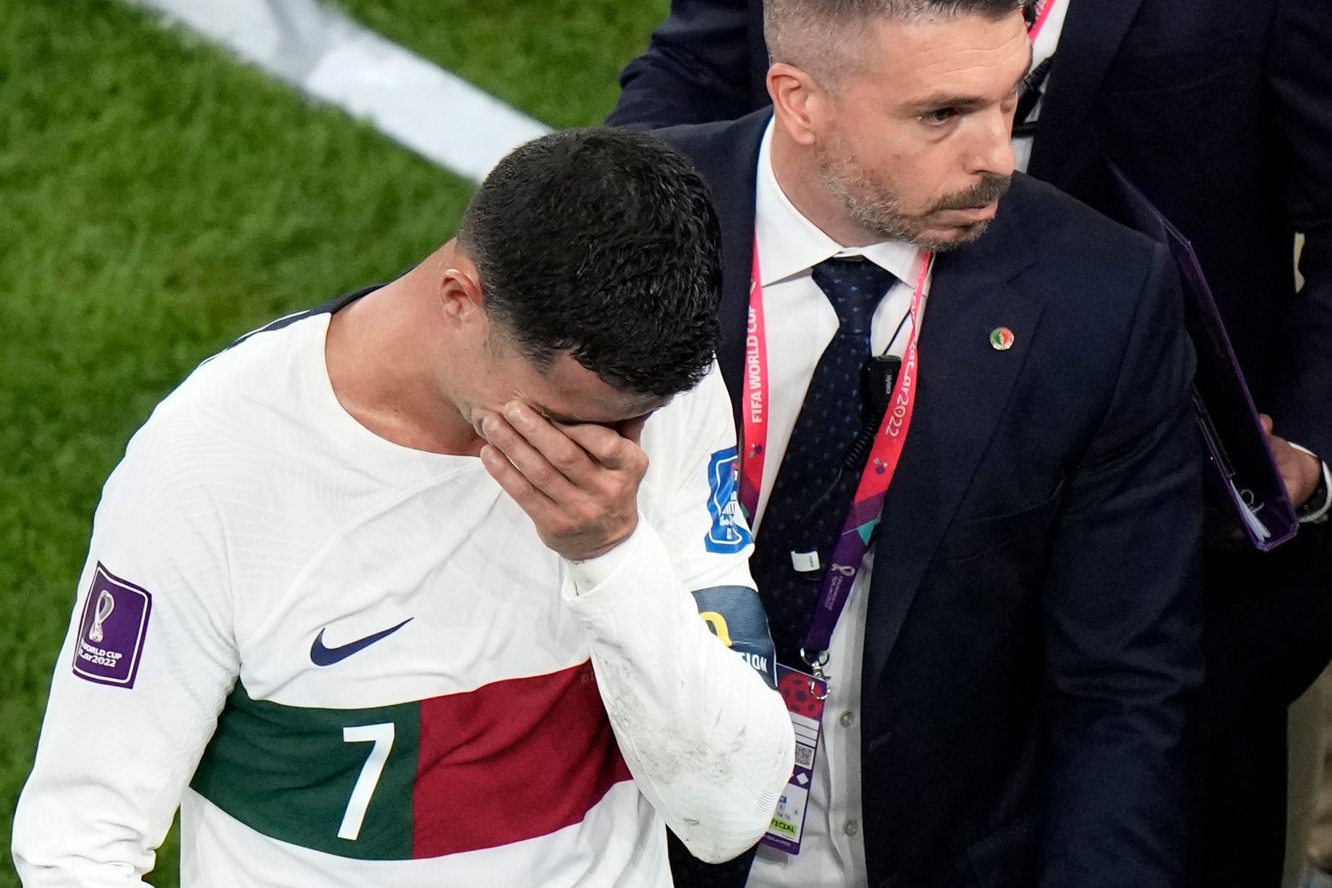 Cristiano Ronaldo: Nach dem WM-Aus brach es aus dem Stürmer heraus.