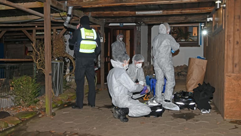 In der "Kleingarten und Siedlungsgemeinschaft 748" in Hamburg wurde ein Toter gefunden.