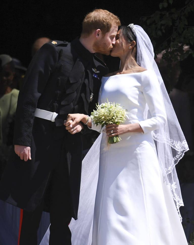 19. Mai 2018: Prinz Harry und Herzogin Meghan heirateten auf Schloss Windsor.