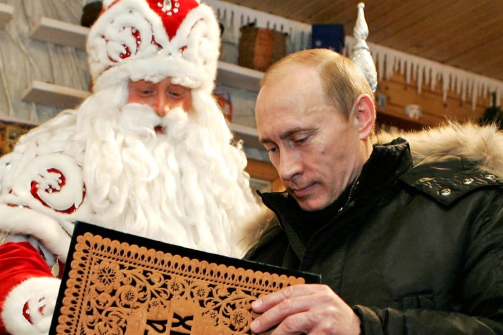 Wladimir Putin (Archivbild): Vom Weihnachtsmann, oder auf Russisch "Väterchen Frost", hat der russische Präsident nichts Gutes zu erwarten, meint Wladimir Kaminer.