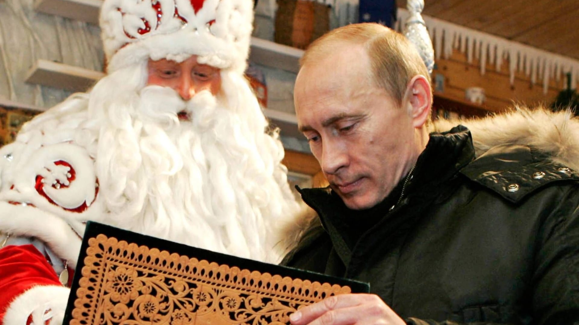 Wladimir Putin (Archivbild): Vom Weihnachtsmann, oder auf Russisch "Väterchen Frost", hat der russische Präsident nichts Gutes zu erwarten, meint Wladimir Kaminer.