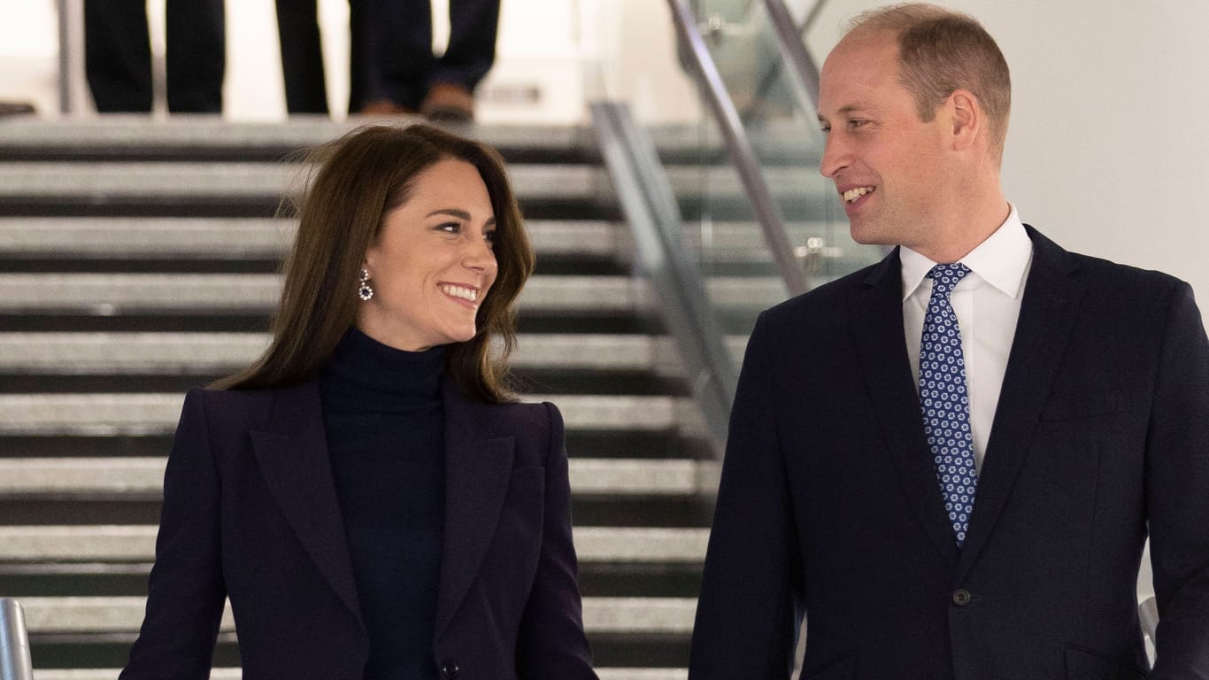 Prinzessin Kate und Prinz William: Die Royals sind gerade in Boston.
