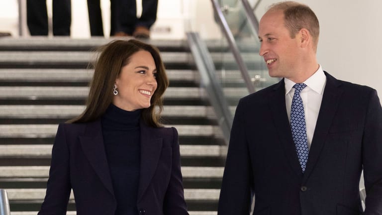 Prinzessin Kate und Prinz William: Die Royals sind gerade in Boston.