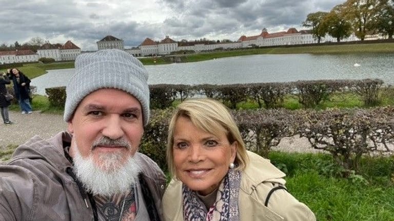 Reporter Reinhard Franke traf Uschi Glas zum Interview am Schloss Nymphenburg in München (Archivbild): Glas blickt auf eine lange Karriere zurück und auf viele Ereignisse in jüngster Vergangenheit.