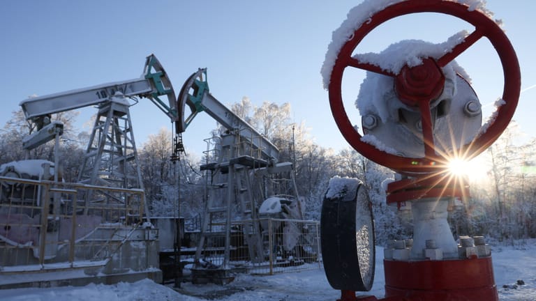 Russisches Öl: Die Exporte sind aufgrund der Sanktionen gesunken.