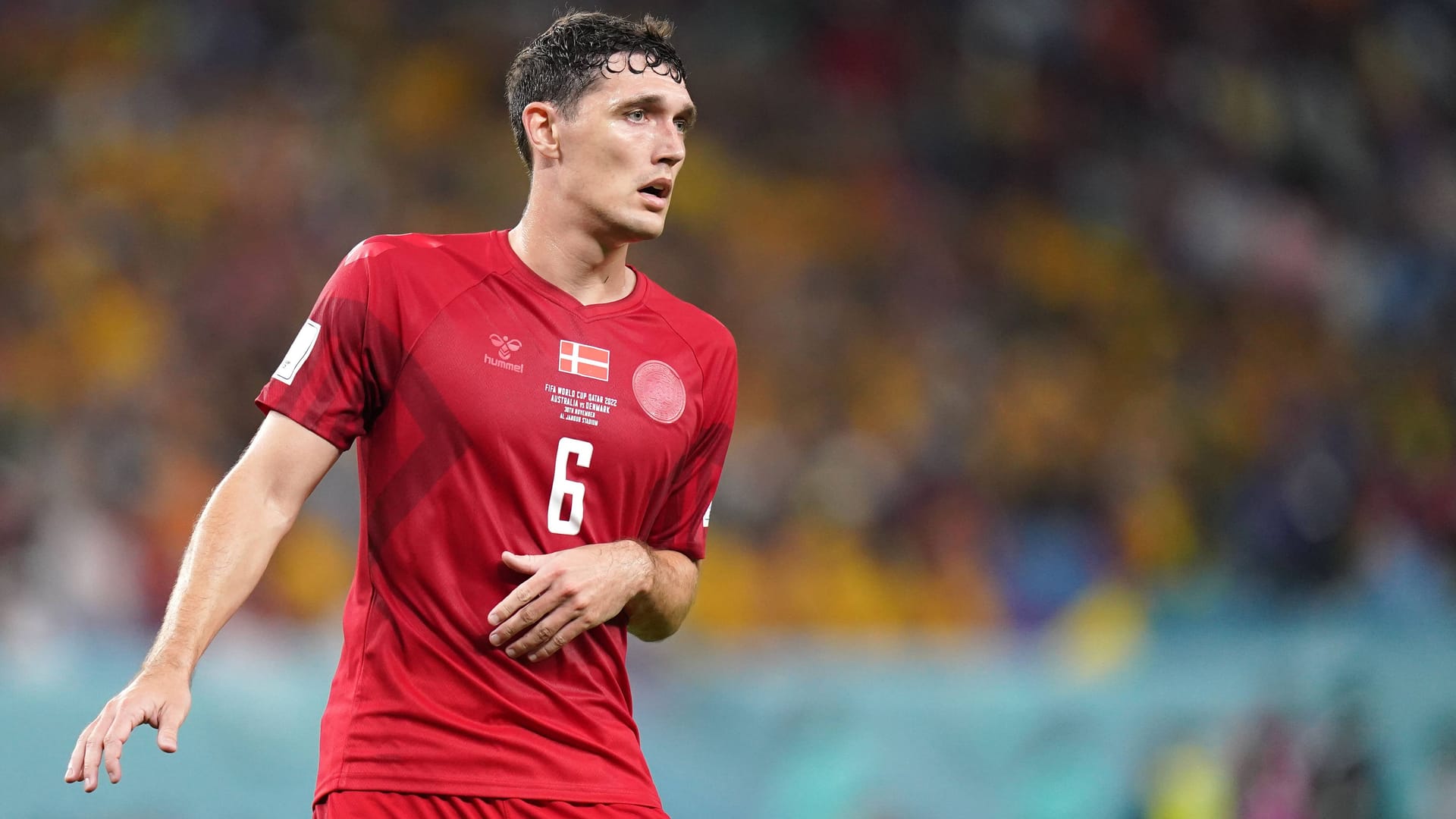 Andreas Christensen im dänischen WM-Trikot.