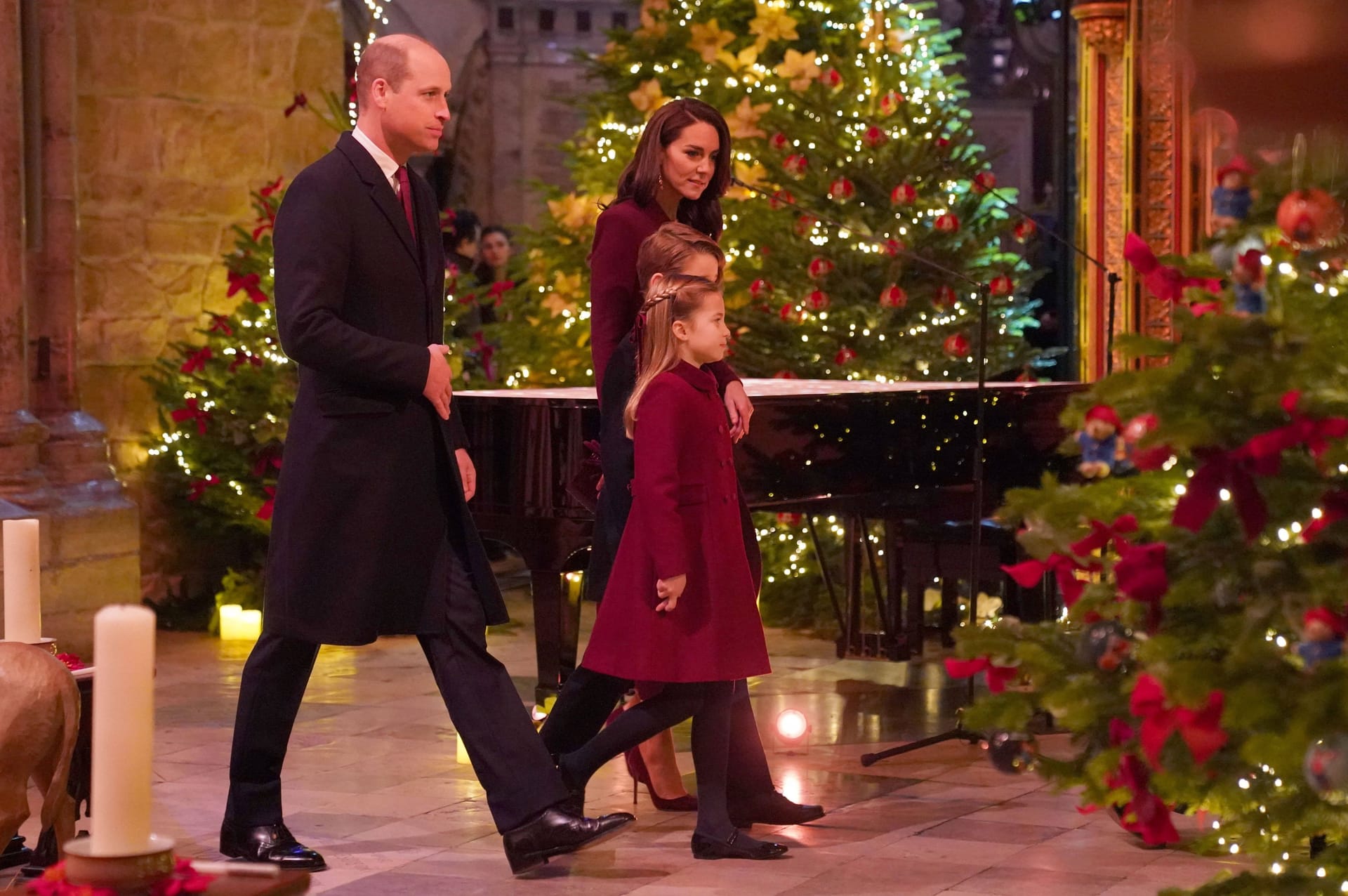 William und Kate mit ihren Kindern: Sie werden unter König Charles immer wichtiger.