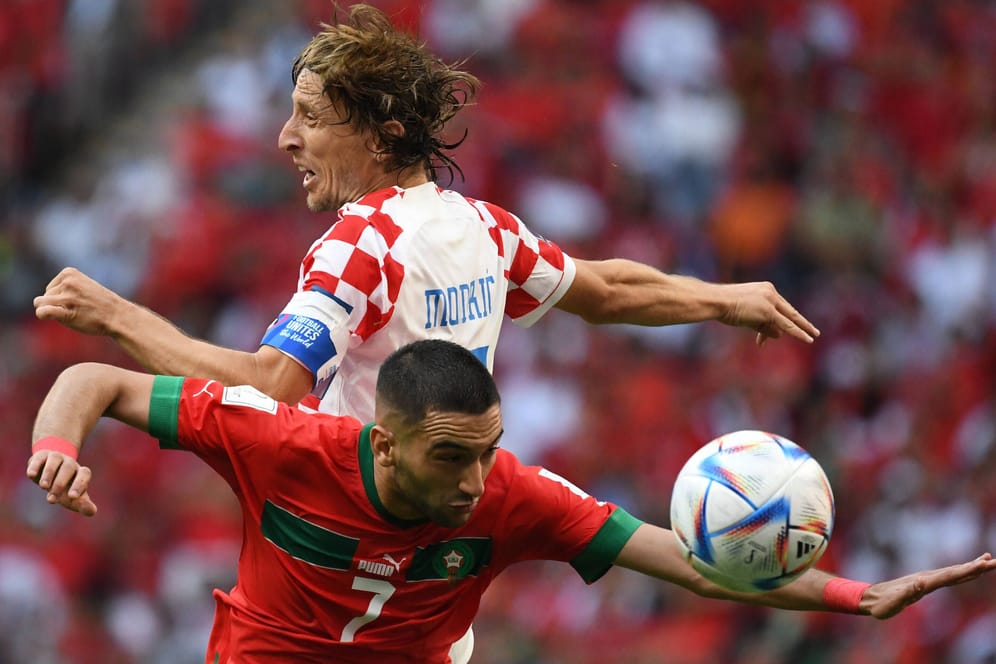 Luka Modric: Das Spiel um Platz drei wird wohl die letzte WM-Partie für den kroatischen Superstar (oben).