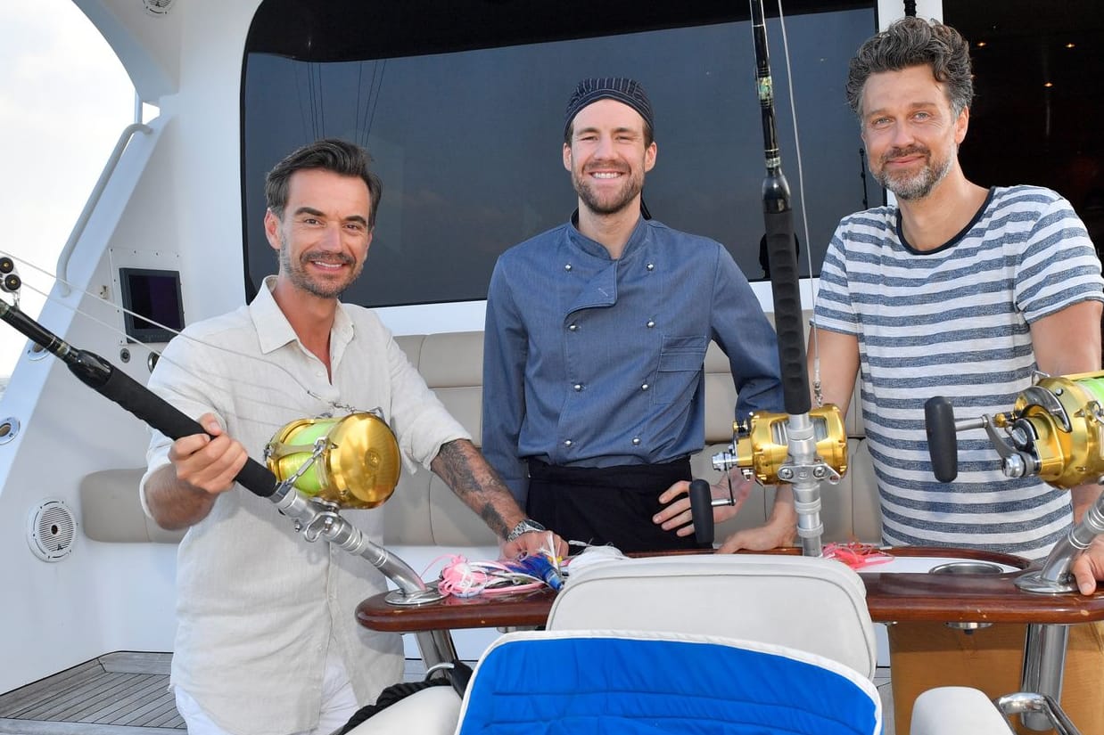 Florian Silbereisen, Luke Mockridge und Wayne Carpendale: Sie waren in der neuen "Traumschiff"-Episode gemeinsam zu sehen.