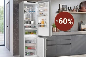 Heute gibt es bei Lidl eine Kühl-Gefrier-Kombination der Marke Siemens zum Tiefpreis. (Symbolbild)