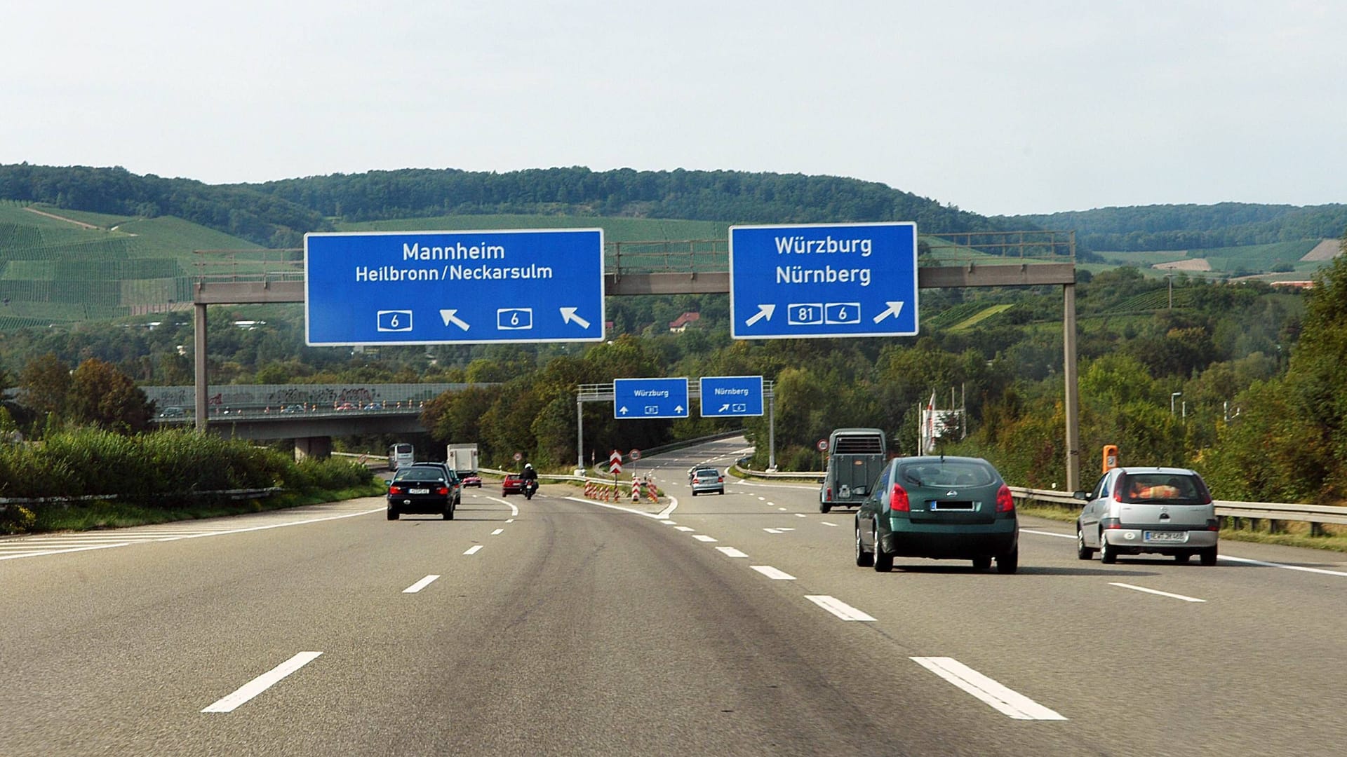 Das Weinsberger Kreuz aus Fahrtrichtung Stuttgart (Archiv): Nach fast sechs Jahren Bauzeit ist das Großprojekt beendet.