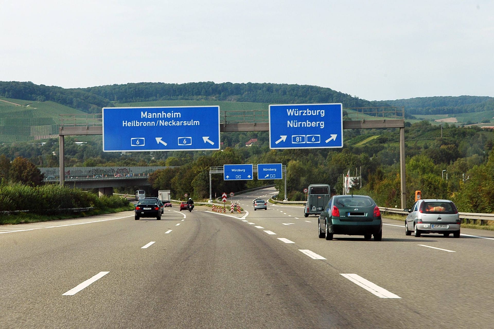 Das Weinsberger Kreuz aus Fahrtrichtung Stuttgart (Archiv): Nach fast sechs Jahren Bauzeit ist das Großprojekt beendet.