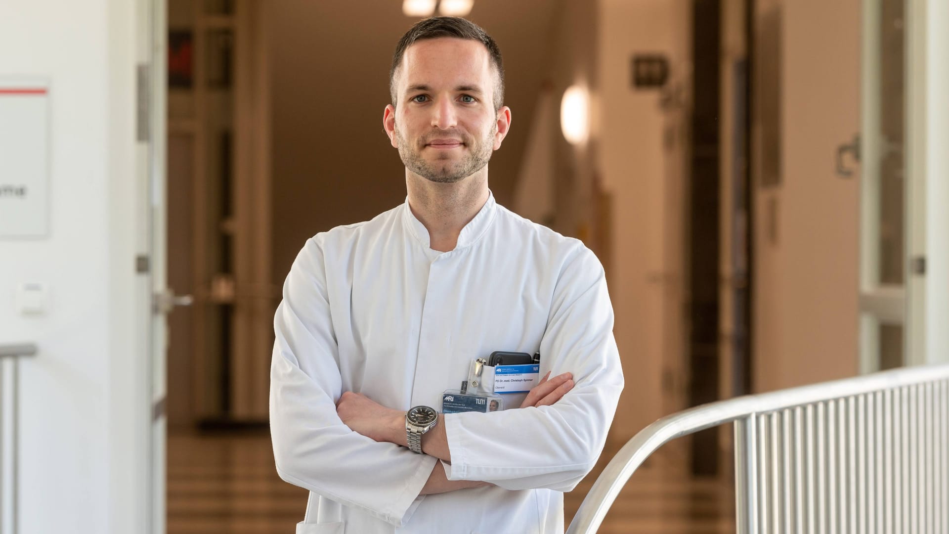 Oberarzt Christoph Spinner vom Klinikum rechts der Isar (Archivbild): Er ist Infektiologe und Leiter Stabsstelle Medizin und Strategie der Münchner Klinik.