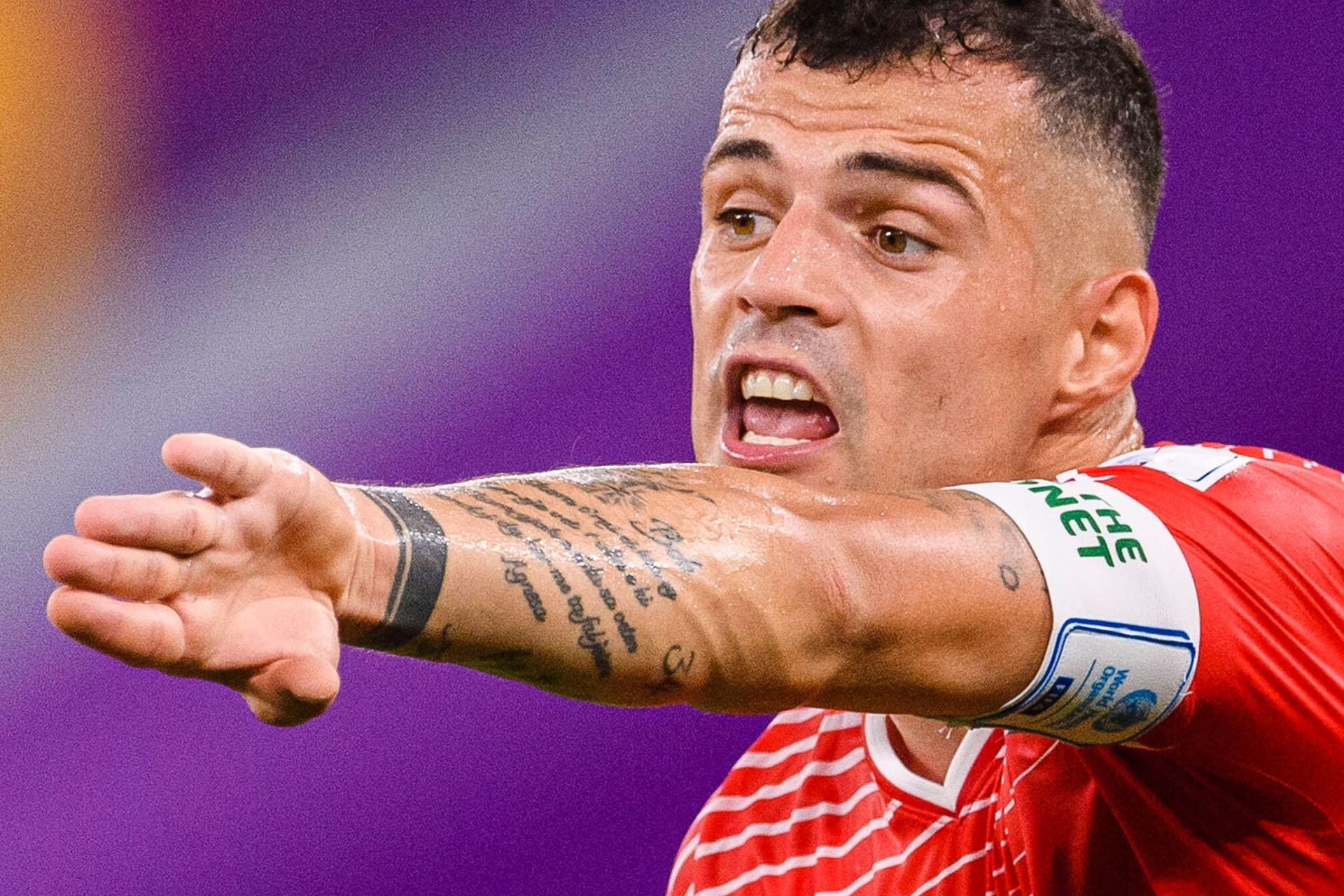 Granit Xhaka: Er trifft mit der Schweiz auf Serbien.