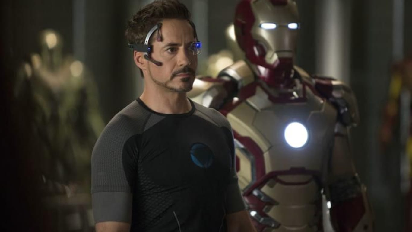 Robert Downey jr. in "Iron Man 3"