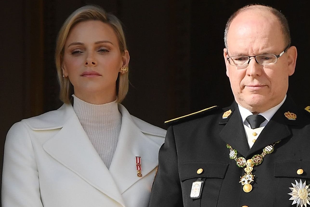 Fürstin Charlène und Fürst Albert: Die monegassischen Royals trauern.