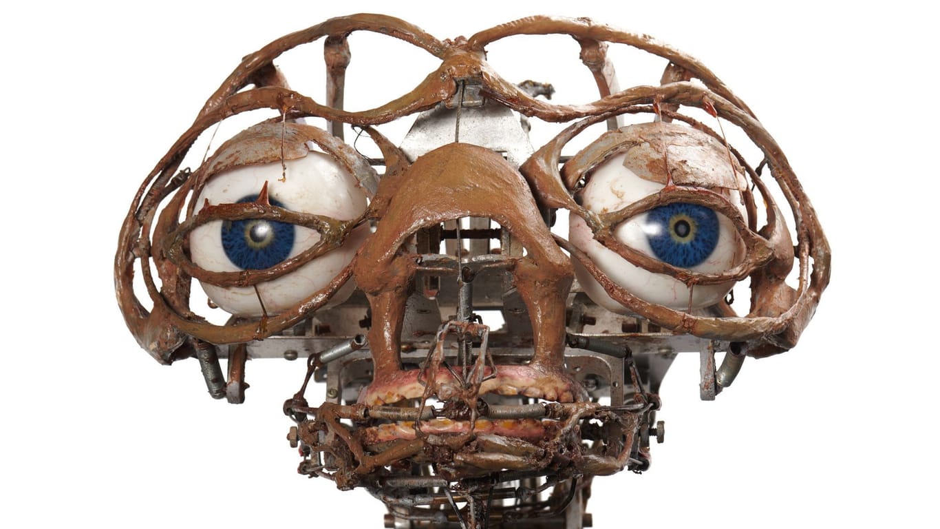 Der Kopf des mechanischen E.T.-Modells: Es ist unklar, wer den Zuschlag erhalten hat.