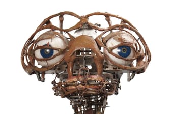 Der Kopf des mechanischen E.T.-Modells: Es ist unklar, wer den Zuschlag erhalten hat.
