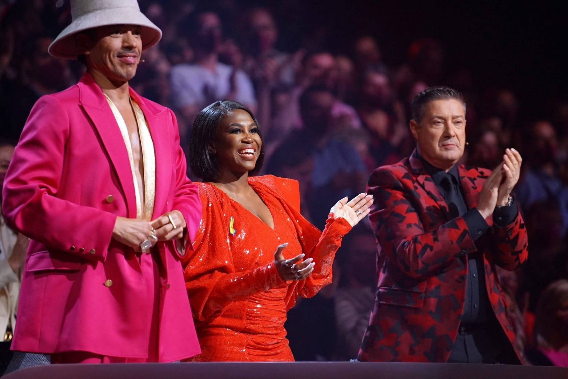 Jorge González, Motsi Mabuse und Joachim Llambi: Sie bildeten auch beim Weihnachtsspecial die Jury von "Let's Dance".