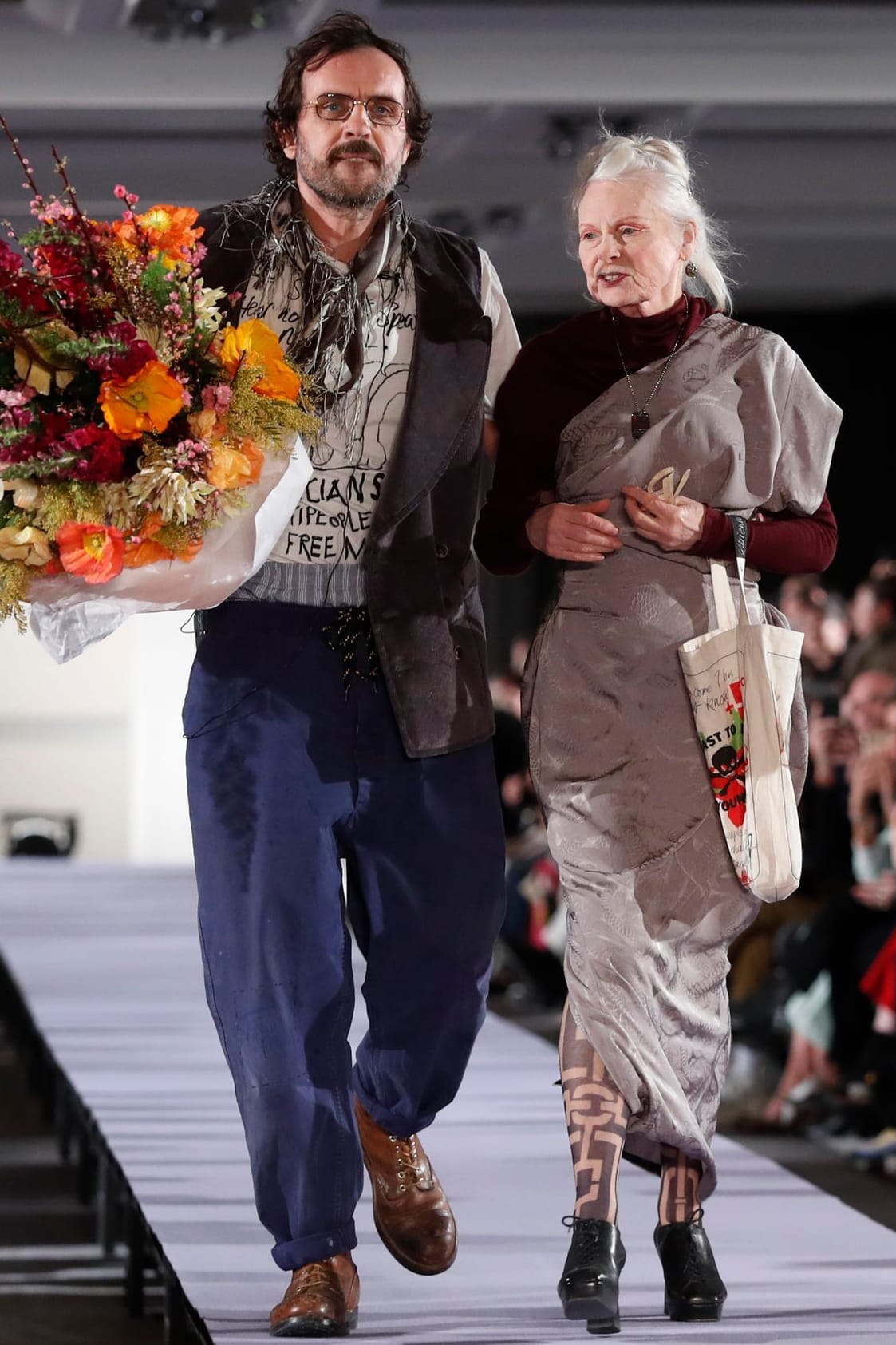 Andreas Kronthaler und Vivienne Westwood waren Ehepaar und Geschäftspartner.