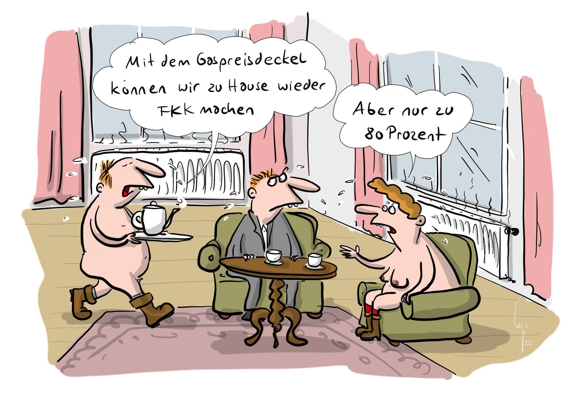 Die Energiekrise hat auch ihre absurden Seiten.
