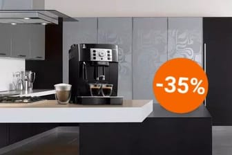Netto reduziert einen Kaffeevollautomaten von De'Longhi und schenkt Ihnen einen 100-Euro-Gutschein.