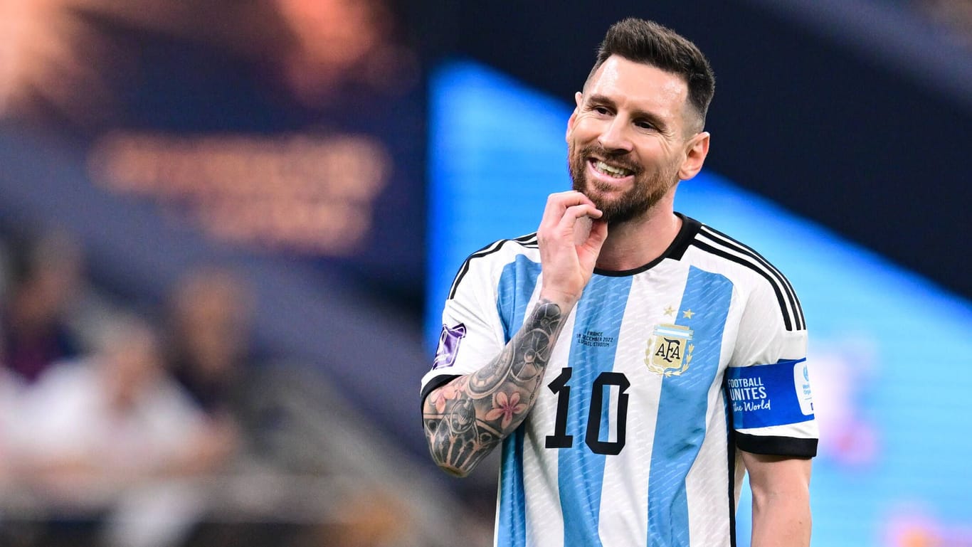 Lionel Messi: Er ist in Katar Weltmeister geworden.