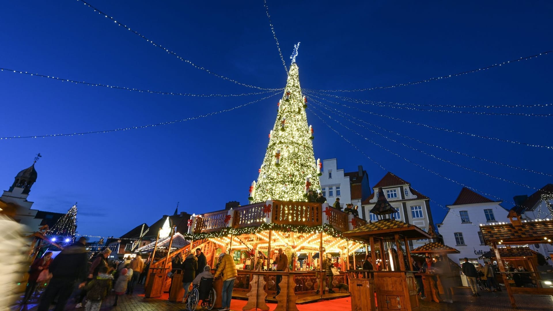 Begehbarer Weihnachtsbaum