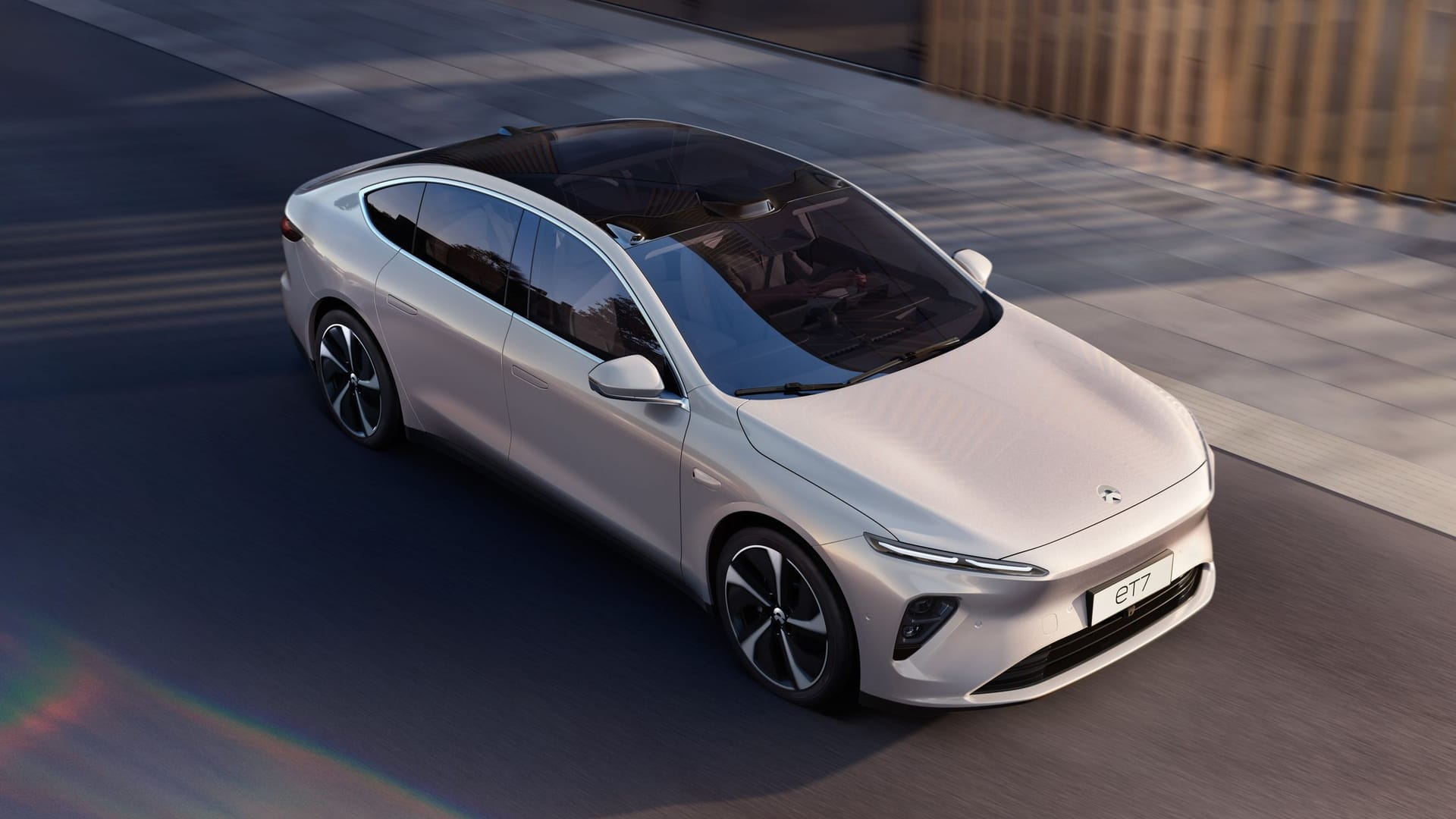 Dreierpack: Nio wird 2023 mit gleich drei Modellen in Deutschland antreten. Flaggschiff ist die Limousine ET7