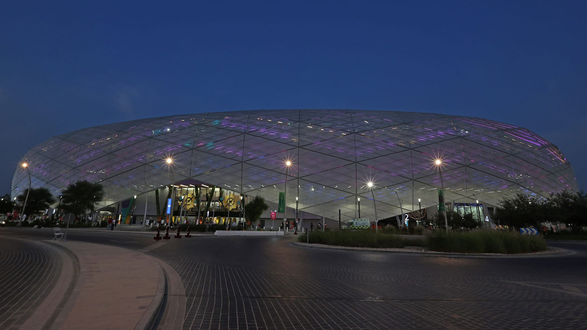 Das Education-City-Stadion wird am Dienstagnachmittag die 100 Dezibel mehrfach überschreiten.