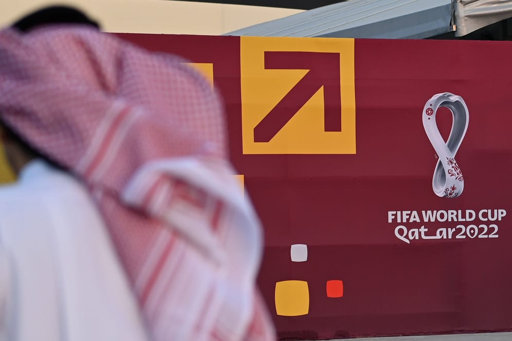 Das Logo der WM in Katar: Beim Turnier im Golfstaat ist viel vorgegeben.