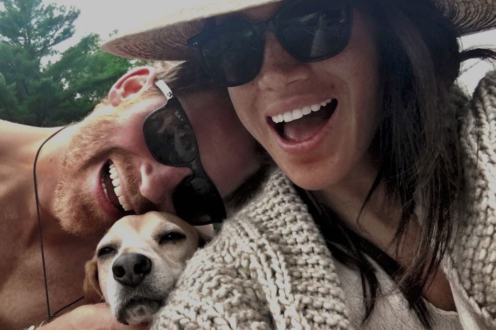 Eine private Aufnahme: Harry und Meghan sind aktuell in einer Netflix-Doku zu sehen.